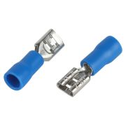 Разъем плоский NO-225-35 РпИм 2-5.0-0.8 изолированный «розетка» (упаковка 10 штук)