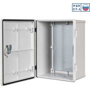 Шкаф монтажный композитный (ЩМП) IP66, IK10, 290x390x190 мм Mastermann