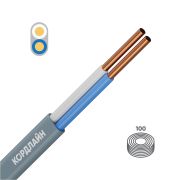 Кабель силовой КОРДЛАЙН ВВГ-Пнг(А)-LS 2x1,5ок(N)-0,66 100м ТРТС