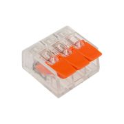 Клемма универсальная компактная СМК 221-413, 3-проводная до 4,0 кв мм, 50 шт