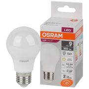 Лампа светодиодная груша LED 7 Вт E27 3000К 560Лм 220 В (замена 60Вт) OSRAM