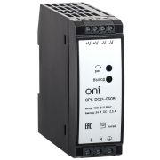 Блок питания импульсный промышленный . Диапазон входных напряжений 90-264В AC или 127-370В DC. Номинальное выходное напряжение 24В DC. Номинальный выходной ток 2,5 А. Номинальная мощность 60Вт. Защиты от перенапряжения и перегрузки