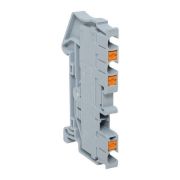 Клемма Push-in 2.5 мм2 3 вывода серая EKF