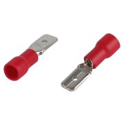 Разъем плоский NO-225-129 РпИп 1.25-5-0.8 изолированный «вилка» (упаковка 50 штук)