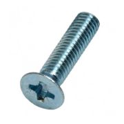 Винт DIN 965 М8х40 потайная голова класс прочности 4.8 покрытие цинк