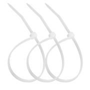 Стяжка нейлоновая 3,6х250мм белая уп. 100шт