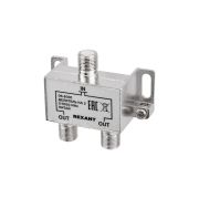 Делитель ТВ х 2 под F разъём 5-1000 МГц,