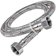 Гибкая подводка для воды ВВ 1/2 30 см нерж сталь