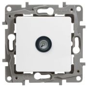 Розетка TV тип звезда белый ETIKA