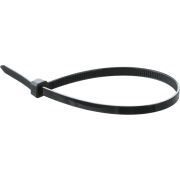 Хомут 200х4.8мм черный нейлон (100шт)