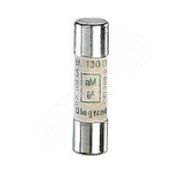 Промышленный цилиндрический предохранитель аМ 10x38 10А 500В без индикатора