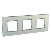 UNICA QUADRO Рамка 3 поста титан