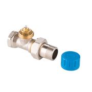 Клапан термостатический 3/4' с преднастройкой прямой