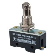 Микровыключатель МП 1105М УХЛ3 исп.01.1А 2п 10А   660В 1з+1р IP00 толкатель с роликом фронтальный   винты