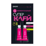 Супер-клей прозрачный GSp- 3x 2 BL-2 3г ФАZА