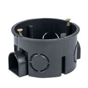 Коробка установочная приборная КМТ-010-044 со стыковочными узлами и саморезами для твердых стен (68х40) PROxima