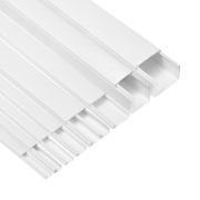 METRA MINI Кабель-канал 40/2х16мм двухсекционный белый