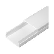 Кабель-канал белый 2-й замок в п/э 40х16 мм (56м/уп) Промрукав