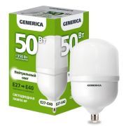 Лампа светодиодная HP 50Вт 230В 4000К E27-E40 GENERICA