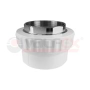 Муфта комбинированная 32x1' ВР под ключ полипропиленовая PPR белая