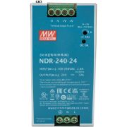 Блок питания AC-DC, 240Вт, вход 90-264V AC, 47-63Гц,127-370В DC, выход 24В,10A, рег. вых 24-28В, в кожухе на DIN-рейку