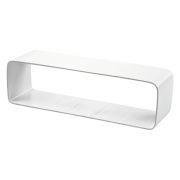 Колено горизонтальное разноугловое 60х120 в индивидуальной упаковке 72710