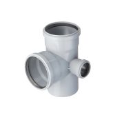 Крестовина 110х110х50 87 град двухплоскостная, правая, канализационная