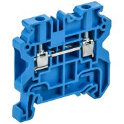 ARMAFIX Колодка клеммная CY4BU винтовая 4мм2 проходная синяя Ex IEK