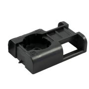 Площадка под стяжку для монтажного пистолета      черная (100шт/1500шт уп/кор)