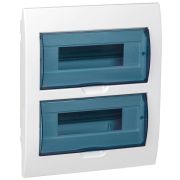 Щит распределительный встраиваемый ЩРВ-П-24 IP41 пластиковый прозрачная дверь