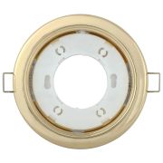 Светильник 4114 встраиваемый декоративный под лампу GX53 золото