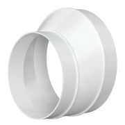 Соединитель пластиковый эксцентриковый для круглого воздуховода D100/125