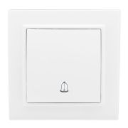 Кнопка звонка СП Минск 10А белый