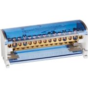 Шина нулевая на DIN-рейку в корпусе 2х15групп