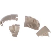 DLP Угол внешний изменяемый для кабель-канала 105х50мм (60-120град) белый