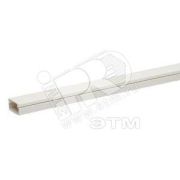 Миниканал 20х10 ПВХ белый RAL9010