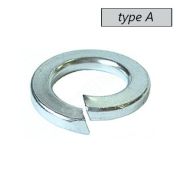 Шайба DIN127 М6 гроверная пружинная нержавеющая   сталь А2