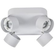 Светильник 4044 накладной потолочный под лампу 4хGX53 белый