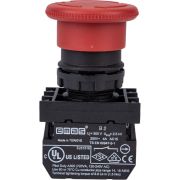 Кнопка аварийная Грибок 40мм (1НО+1НЗ), возврат поворотом, серия B (250В AC, 4А), IP50