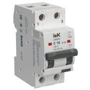 Выключатель автоматический дифференциального тока B10N 2P C16 30мА тип AC