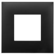 Avanti Рамка ARTLEBEDEV  Черный матовый 2 модуля