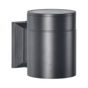 Светильник уличный настенный односторонний НБУ ЦИЛИНДР-1xGX53-BL алюминиевый черный IP54 IN HOME