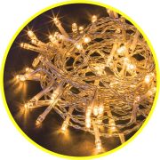 Гирлянда светодиодная новогодняя NGF-S01-100WW-10-11.5 м-230-C8-TR-IP20