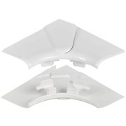 DLP Угол внутренний изменяемый для кабель-канала 80х50мм (80-100град) белый