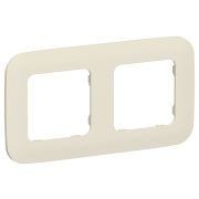 FLITE ARTISTIC Рамка 2-местная РУ-2-А-ФлСл сливочный IEK