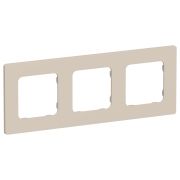 FLITE CLASSIC Рамка 3-местная РУ-3-К-ФлЛ льняной IEK