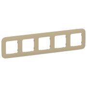 FLITE ARTISTIC Рамка 5-местная РУ-5-А-ФлХ хаки IEK