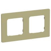 FLITE CLASSIC Рамка 2-местная РУ-2-К-ФлО оливковый IEK