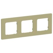 FLITE CLASSIC Рамка 3-местная РУ-3-К-ФлО оливковый IEK