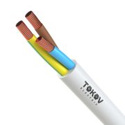 Провод TOKOV ELECTRIC ПВС 3х2.5(2х2.5+1х2.5) 380В Ч (уп.100м) 1945524